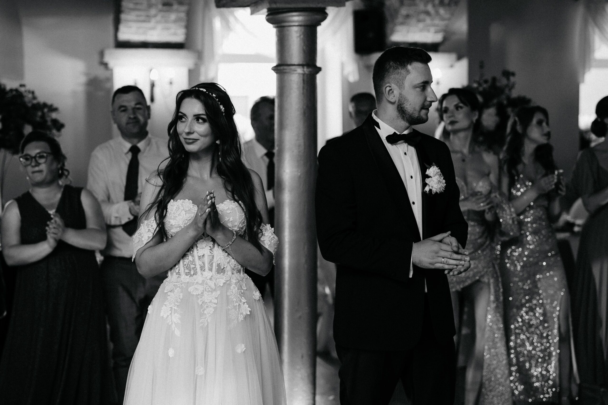 Ferny Tales - Weronika i Mateusz - ślub w stylu glamour